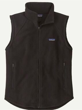 Patagonia Black Fleece Zip Vest